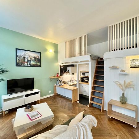 Le Noir Bois Et Blanc - Studio - Wifi - Centre Ville - Entree Autonome Κεμπέρ Εξωτερικό φωτογραφία